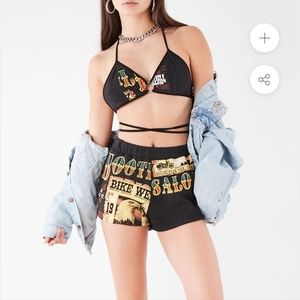 VINTAGE lf stores bra top shorts set